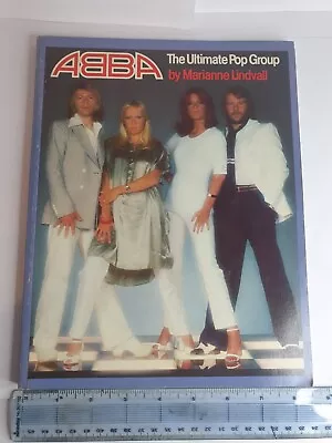 ABBA The Ultimate Pop Group By Marianne Lindvall 1977 Paperback Book • £10