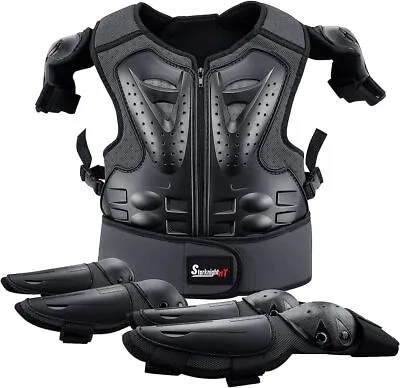 Youth Motorcycle Armor Suit Dirt Protective Gears Gift For 3-10 Years Old Kids • $50.86