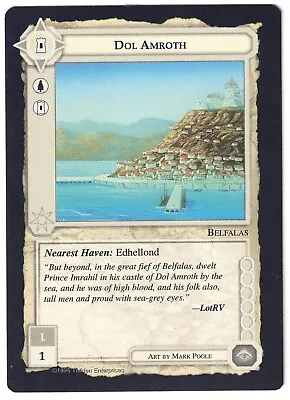 £1.76 • Buy Middle Earth MECCG: The Wizards (METW) Limited - Dol Amroth