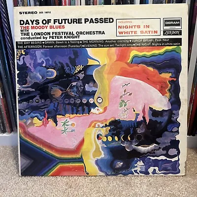 The Moody Blues Days Of Future Passed DES 18012 Deram 1972 LP Vinyl • $2.99