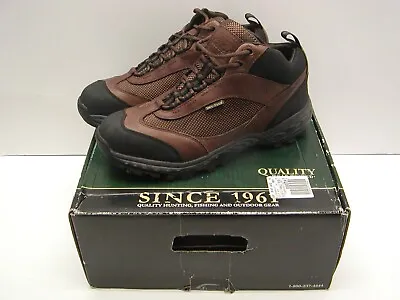 New Cabelas Dry Plus  Steel Toe Hiker Boots Brown 81-2514 Size 12d • $99.99