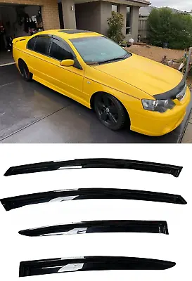 Weather Shields Weathershields Suit For Ford Falcon BA BF Sedan 02-08 Tinted • $45.99