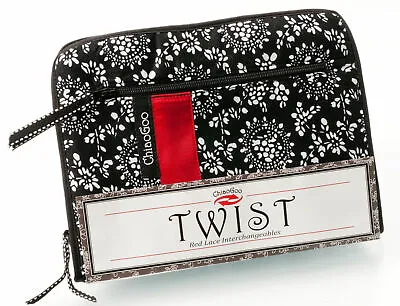 $109 • Buy ChiaoGoo TWIST 5  LARGE (US9 - US15) Red Lace SET Interchangeable Knit Needles
