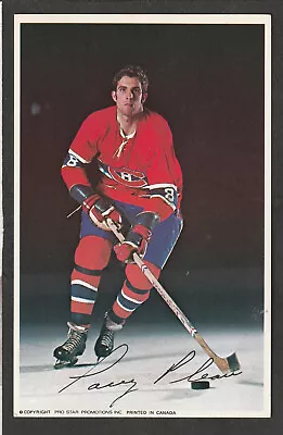 1971-72 Montreal Canadiens Postcard Larry Pleau Nm-mt • $7.35