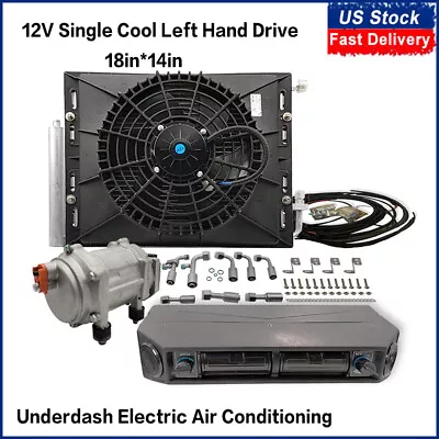 12V A/C Kit Universal Underdash Electric Air Conditioning Evaporator 3Speed Cool • $799.99