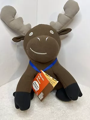 Marvin The Moose 13” Plush Animal Yogibo With Tags Sensory Toy • $17.95