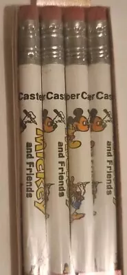 4 Walt Disney Pencils MICKEY MOUSE Farber Castell NOS No 2 Vintage NOS SEALED  • $6.95