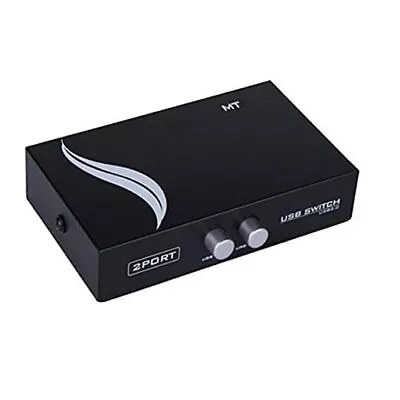 2 Port VGA Switch Video Selector Switcher Box 15 Pin VGA 2 In 1 Out Switcher  • $17.64