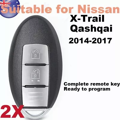 2X REMOTE Key FOB Suitable For Nissan X-Trail T32 Series 2014 - 2017 4A 433Mhz • $54.60