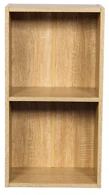 Wooden Storage Unit Cube 2 3 4 Tier Strong Bookcase Shelving Home Office Display • £11.99
