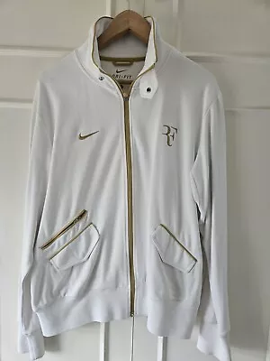£24.50 • Buy Nike Mens Rare Roger Federer Jacket Tennis Training Top Large 