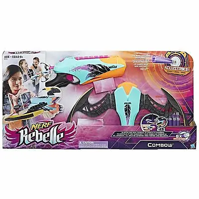$89.99 • Buy NERF N-Strike Rebelle COMBOW Dart BLASTER Accustrike Series Girl Toys Gun Gift