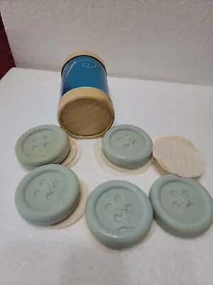 AVON Button Soap Novelty Shaped Like Buttons Guest Soaps Wooden Spool Sewing • $8.99