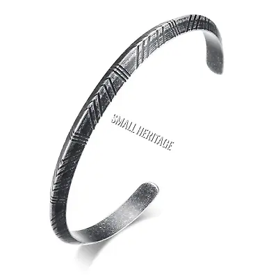 Men Women Viking Cuff Bracelet Bangle Stainless Steel Norse Ancient Style • $18.61