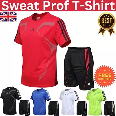 Under Armour Mens T-Shirt Short Sleeve Gym Fitness Crew Neck Top Breathable New • £11.99