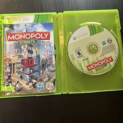 Monopoly Streets (Microsoft Xbox 360 2010) No Cover Art. • $8