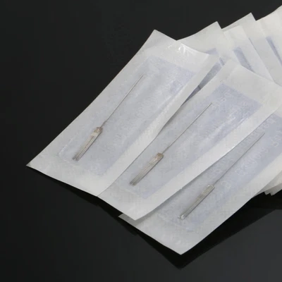 $9.89 • Buy 100Pcs Disposable 7 Pin Tattoo Needles Eyebrow Permanent Makeup Machine Supplies