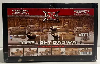 Avian-X 8085 Top Flight Gadwall Decoys- 6 Pack • $89.95