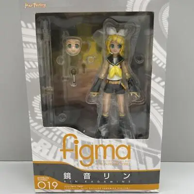 Figma Vocaloid Kagamine Rin Figure #019 Max Factory Japan Used • $69.68