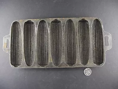 7 Slot  12  Cast Iron Corn  Cob Maple Sugar Or Candy Mold  Ready To Hang  • $24.88