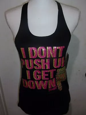 New Zumba  Dance Get Down Instructor Racerback Tank Size S (B208) • £11.96