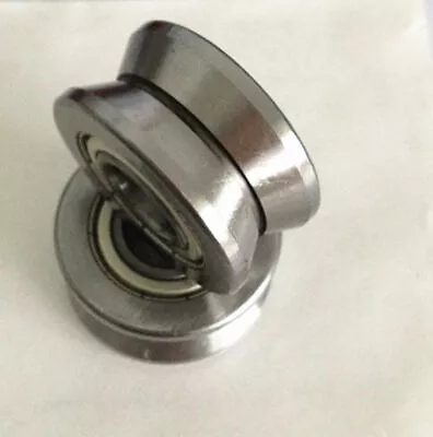 $9.50 • Buy 1pc LV204-57 V Groove 20*57*22mm Sealed Ball Track Roller Guide Vgroove Bearing
