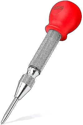NEIKO 02638A 5-Inch Automatic Center Punch For Metal Adjustable Impact Sprin... • $24.59