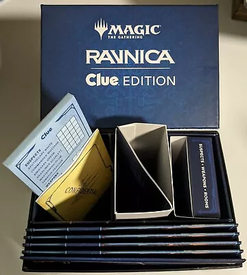 Ravnica: Clue Edition Card Box + Accessories ONLY -No Boosters Or Cards Included • $14.95