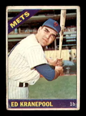 1966 Topps #212 Ed Kranepool POOR Mets 558211 • $1.28