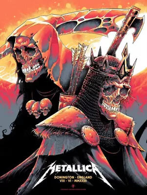 Metallica Concert Poster 11 X 17  FREE Shipping USA Only ! • $20