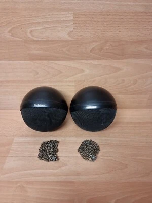 £34.99 • Buy Technics SB-S30 Ball Sphere Orb Ceiling Speakers 25W 8ohm Vintage UNTESTED 