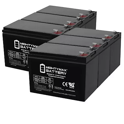 Mighty Max 12V 7.2AH SLA Battery Replaces Razor Pocket Sport Mod MX350 - 6 Pack • $104.99