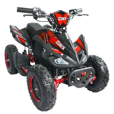 6  Wheel Red Kids Electric Quad Bike 1000W 36V Child Quads Mini ATV Motorbike • £524.99