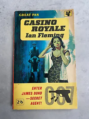 Very Good CASINO ROYALE First EDITION 1st/12th 1963 PAN IAN FLEMING James Bond • £15