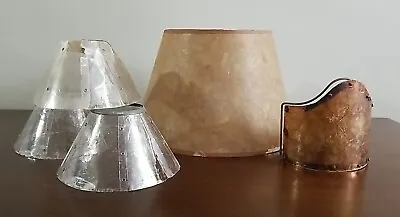Antique Vintage Mica Shade Lamp Parts Arts And Crafts Art Deco Mixed Lot Repair • $21.60