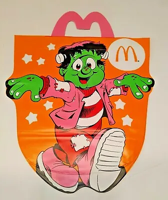 VTG 1990 McDonald's Happy Meal Halloween Treat Bags FRANKENSTEIN 17 Available  • $3.75