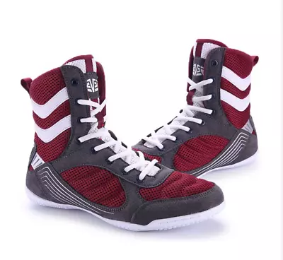 Men Boxing Wrestling Shoes Breathable MMA Shoes • $44.99