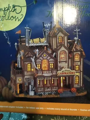 2000 2003 Lemax Spooky Town Dr. Tingle's Laboratory Halloween Town & BOX • $35.20