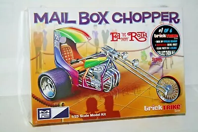 New MPC Ed Roth's Mail Box Chopper Trick Trikes Series 1:25 Scale Model Kit 892 • $23.99