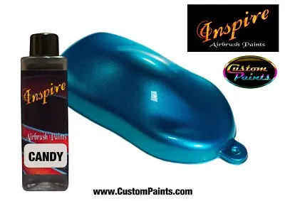 Inspire Airbrush 100ml Candy Blue Airbrush Paint Urethane Based • £9.50