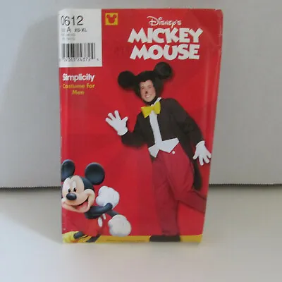 Simplicity #0612 #9386 Mickey Mouse Costume Pattern Size XS-XL - UNCUT • $16.99