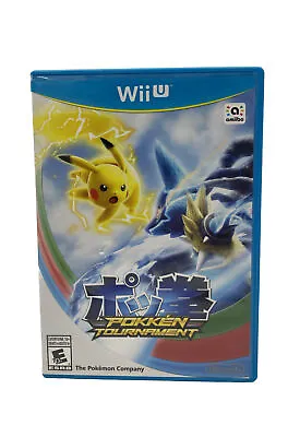 Pokken Tournament (Nintendo Wii U 2016) Tested Pokémon Game Complete CIB • $6.99