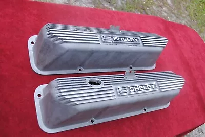 $669 • Buy 67 68 69 70 Mustang Torino Cyclone 390 428 Orig Vintage Cs Shelby Valve Covers