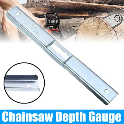 Depth Gauge File Guide Tool For Chainsaw Oregon 31941 Raker Removal Part • £2.75