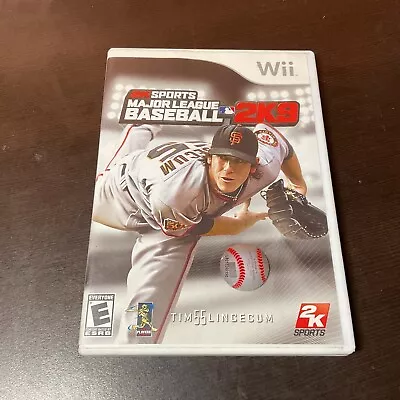 Major League Baseball 2K9 (Microsoft Xbox 360) Complete W/ Manual • $2.99