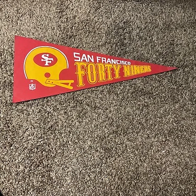 Vintage NFL San Francisco 49ers 1970's Full Size Pennant • $19.99