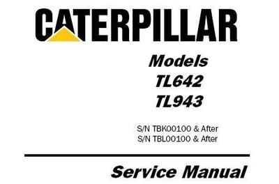 $108.67 • Buy Complete Service Repair Manual For Caterpillar Cat TL642 TL943 Telehandler