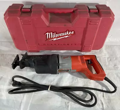Milwaukee Corded Reciprocating Saw (Model - 6538-21) W/ Case • $60