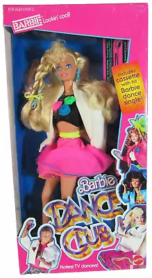 Mattel Vintage 1989 Barbie  Dance Club  Blonde Doll #3509 - Factory Sealed • $48.57