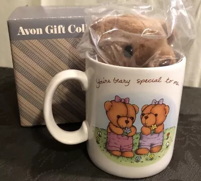 New In Box Teddy Bear Hug Mug You’re Beary Special To Me 4  Tall Coffee Cup Avon • $14.99